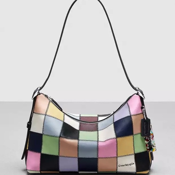 Authentic NWOT Coach Coachtopia Alter Ego Upcycled Shoukder Bag in Multi - Picture 8 of 9